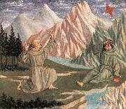 DOMENICO VENEZIANO The Stigmatization of St Francis (predella 1) df oil painting